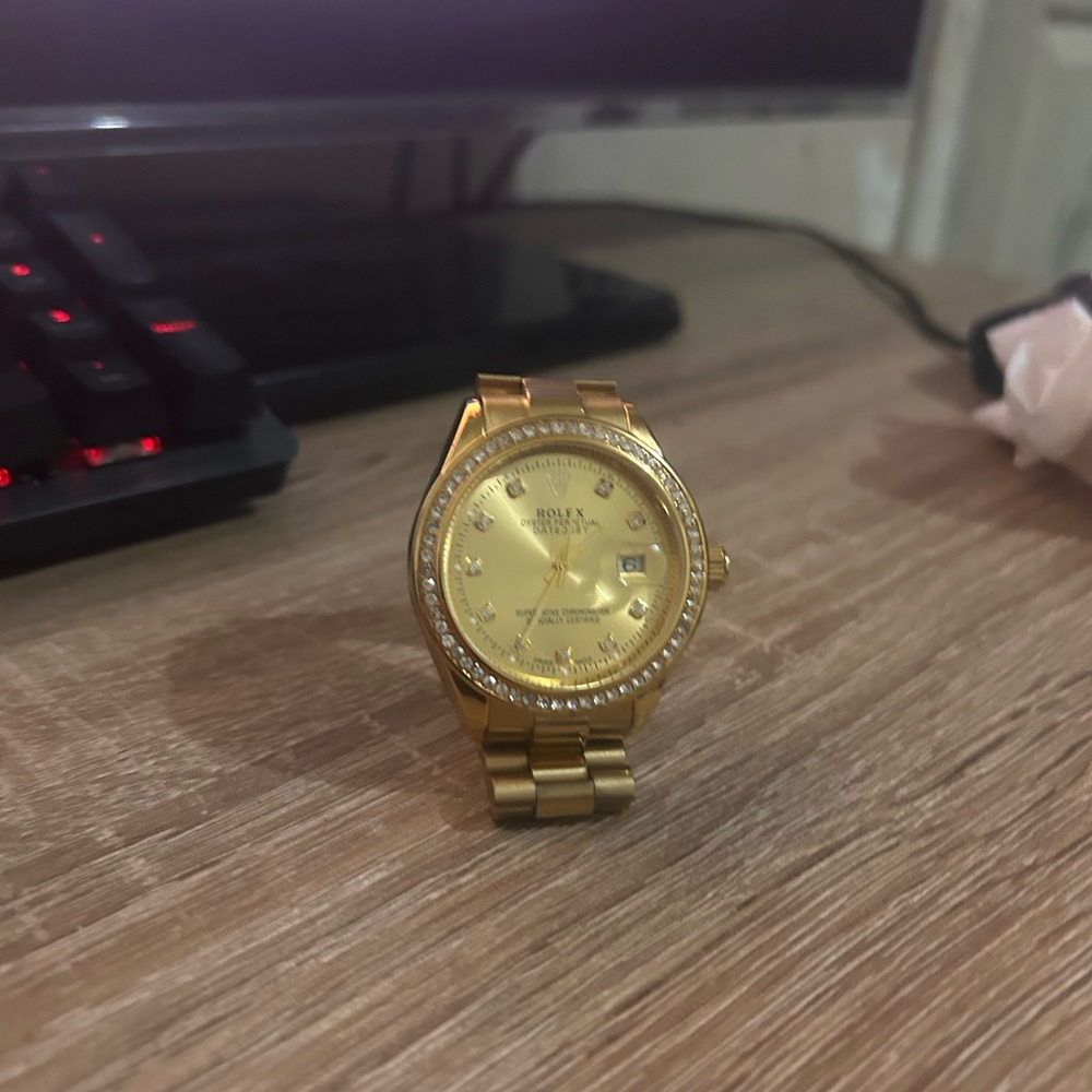 A rolex watch
